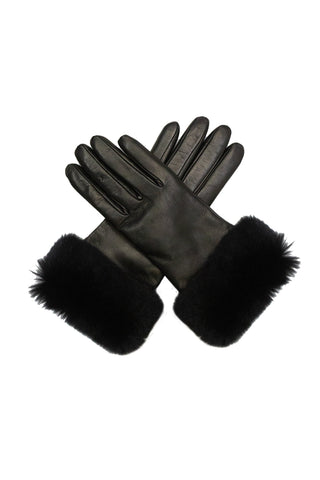 Guantes De Piel Con Rex, Forrados De Lana.