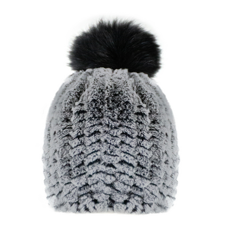 Gorro De Rex Con Pompon De Zorro