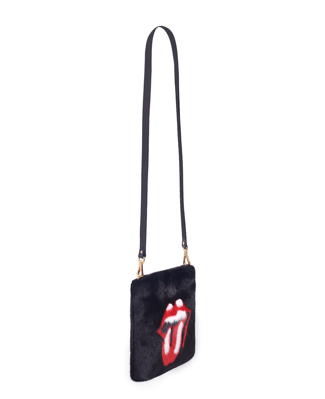 Bolso de mink 'Rolling Stones'